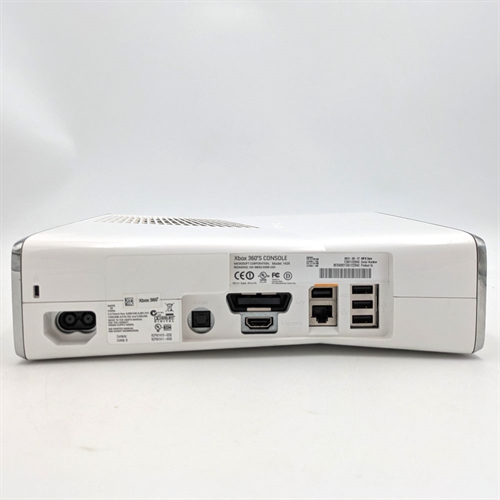 XBOX 360 S - Hvid - Konsol - 320GB - SNR 173611223943 (B Grade) (Genbrug)